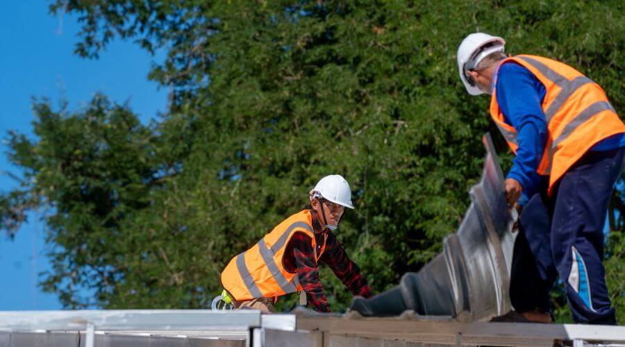 Professional metal roof installation in Donna, TX